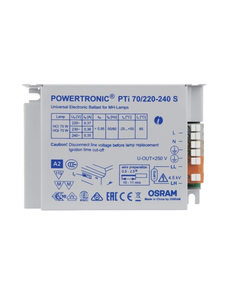 OSRAM - 4008321049629 - PTI 70/220-240 S OSRAM Ballast électronique pour lampes HPD 