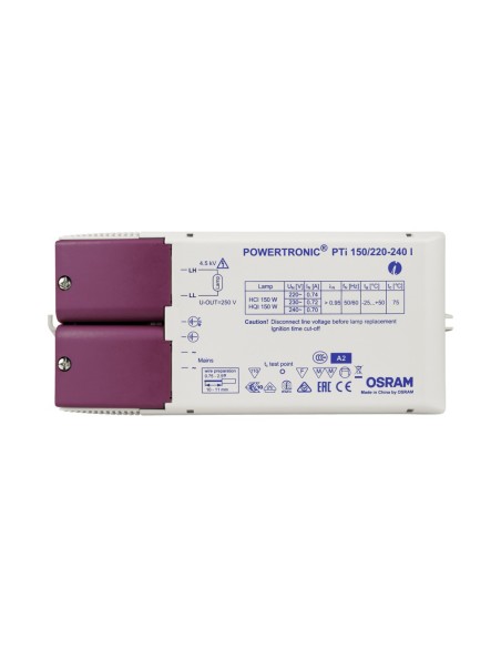 OSRAM - 4008321915535 - PTI 150/220-240 I OSRAM Ballast électronique pour lampes HPD 