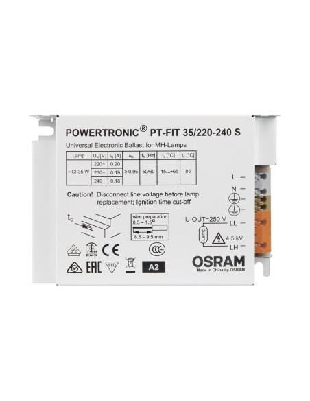 OSRAM - 4008321386625 - PT-FIT 35/220-240 S OSRAM Ballast électronique pour lampes HPD 