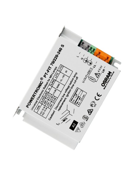 OSRAM - 4008321386649 - PT-FIT 70/220-240 S OSRAM Ballast électronique pour lampes HPD 