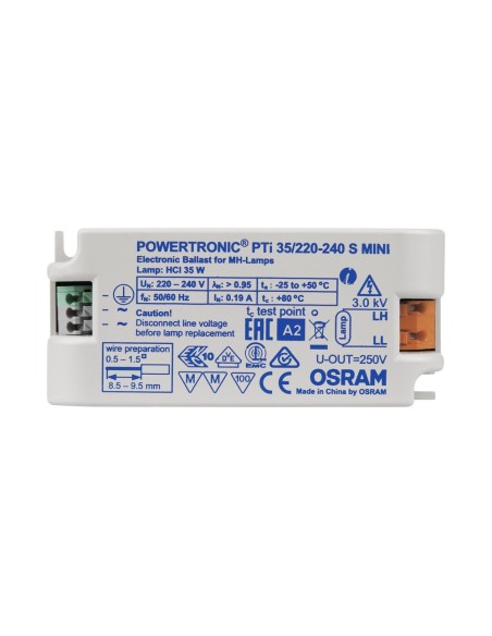 OSRAM - 4008321955906 - PTI 35/220-240 S MINI OSRAM Ballast électronique pour lampes HPD 