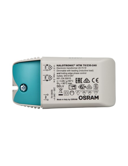 OSRAM - 4050300442310 - HTM 70/230-240/12 OSRAM Transformateur électronique pour lampes halo et LED 12V 