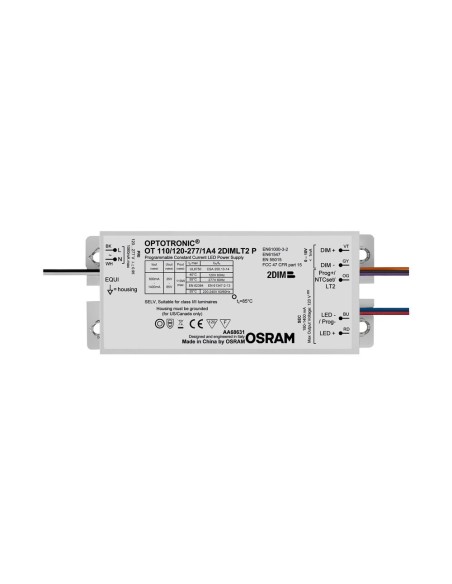 OSRAM - 4052899253438 - OT 110/120-277/1A4 2DIMLT P OSRAM Driver OUTDOOR pour luminaires et modules LED 