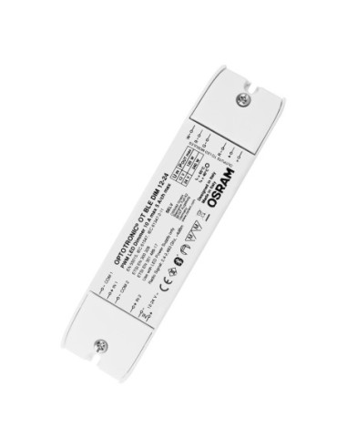 OSRAM - 4052899557833 - OT BLE DIM 12-24 VS20 OSRAM Contrôleur Bluetooth pour ruban LED RGBW 