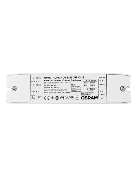 OSRAM - 4052899557833 - OT BLE DIM 12-24 VS20 OSRAM Contrôleur Bluetooth pour ruban LED RGBW 