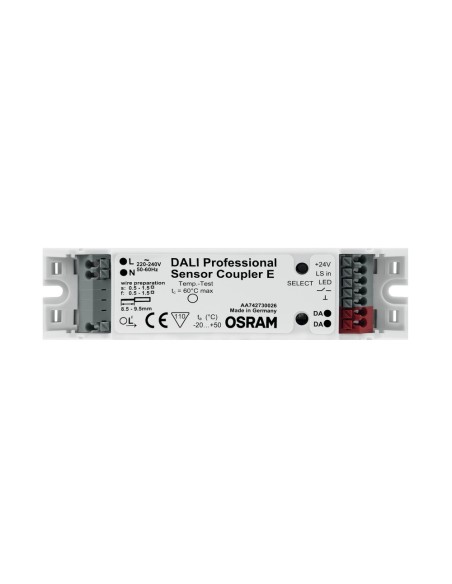 OSRAM - 4062172072212 - DALI2 Sensorcoupler E OSRAM Couple de capteur DALI pour capteurs extérieurs IOT