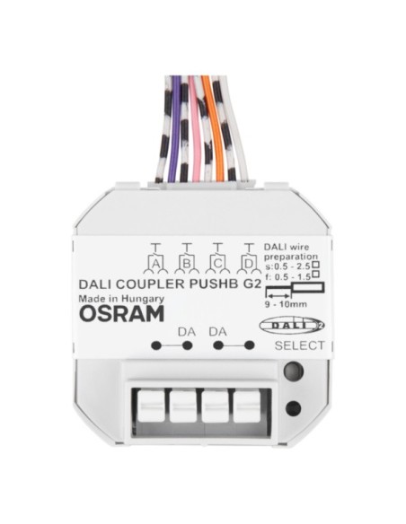 OSRAM - 4062172087575 - DALI2 PROF COUPLER BP OSRAM Contrôleurs pour systèmes gestion l'éclairage IOT