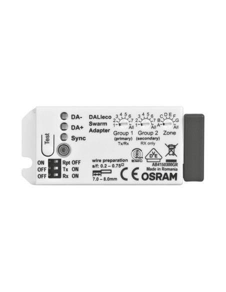 OSRAM - 4052899955646 - DALIECO SWARM ADAPTER 45X1 OSRAM Interface radio pour contrôleur DALIeco 