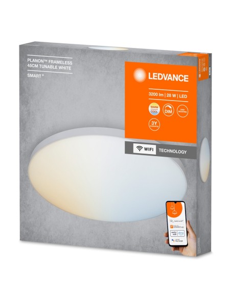 LEDVANCE - 4058075484719 - LEDVANCE Smart+ WF PlanonFrameless 40 RD TW 2700lm