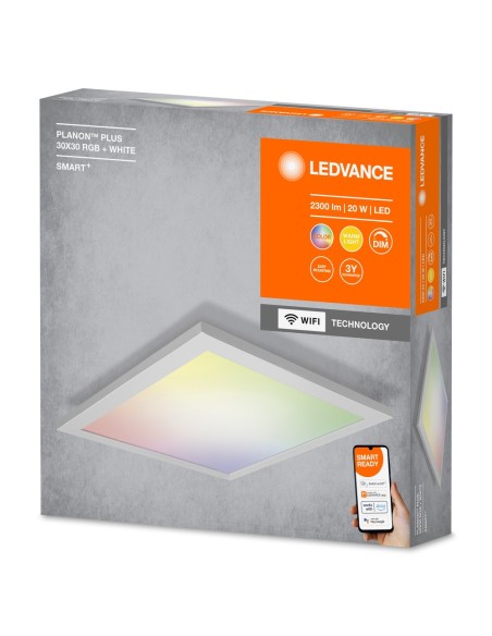 LEDVANCE - 4058075495708 - LEDVANCE Smart+ WF Planon Plus 30x30 RGBW 1400lm