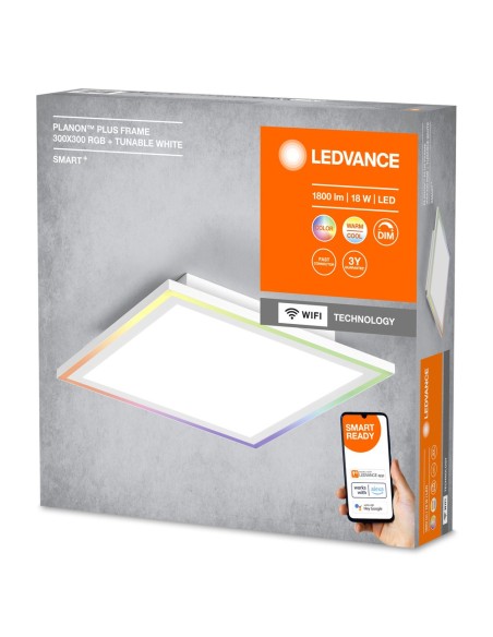 LEDVANCE - 4058075752603 - LEDVANCE Smart+ WF PLANPLUSFRA 30X30 RGBTW