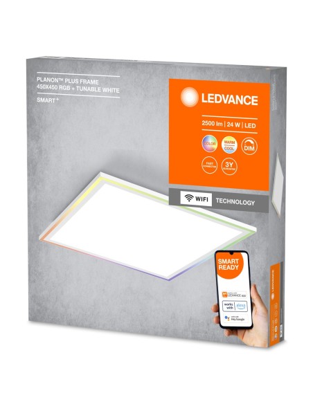 LEDVANCE - 4058075752627 - LEDVANCE Smart+ WF PLANPLUSFRA 45X45 RGBTW