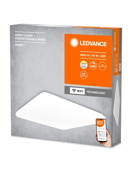 LEDVANCE - 4058075572614 - LEDVANCE Smart+ WF ORBIS CLEAN 530X530 TW  