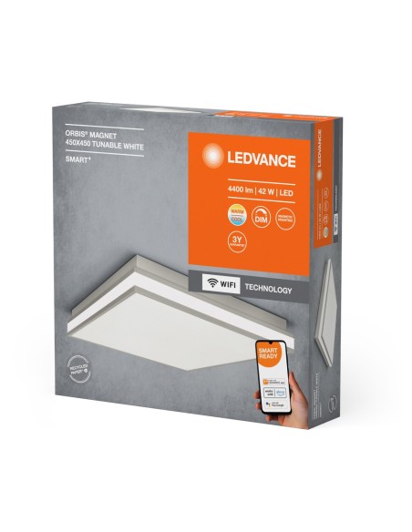 LEDVANCE - 4058075572812 - LEDVANCE Smart+ WF ORBISMAGNET 450X450TW GR