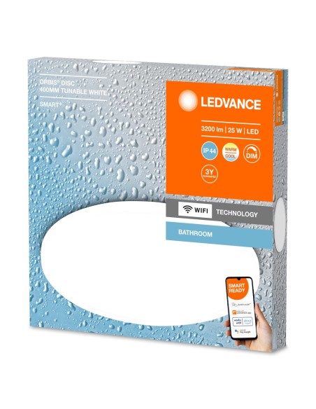 LEDVANCE - 4058075573611 - LEDVANCE Smart+ WF ORBISDISC 400RD IP44TWBK