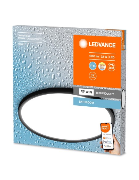 LEDVANCE - 4058075573635 - LEDVANCE Smart+ WF ORBISDISC 500RD IP44TWWT