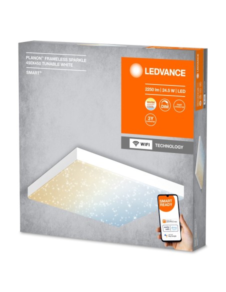 LEDVANCE - 4058075759541 - LEDVANCE Smart+ WF PLANONFL SPARK 45X45 TW