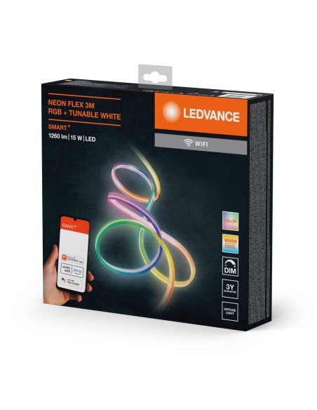 LEDVANCE - 4058075504783 - LEDVANCE Smart+ WF NEON FLEX 3M RGBTW 520lm