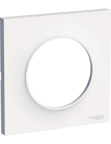 Schneider - S520702x20 - PACK DE 20 PLAQUES blanches Odace 1 poste