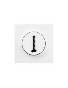 Prise Téléphone Odace Styl Blanc – Schneider CS1017