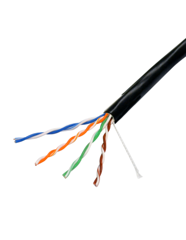 Brico Elect - UTP6-300-OUTDOOR-CCA - Cable info Cat6 Ext.