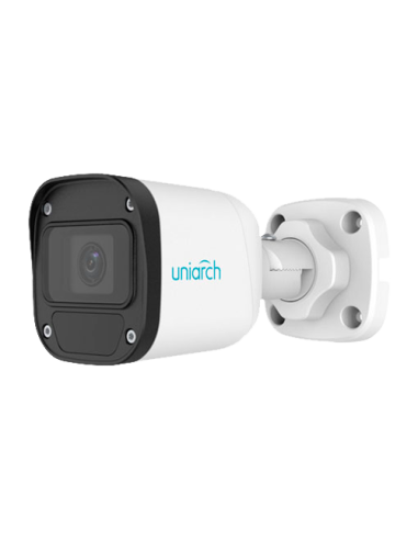 Uniarch - UV-IPC-B125-APF28 - Caméra IP 5 Megapixel, 1/3"  Objectif 2.8 mm IR LEDs Portée 30 m -CMS Smartphone et NVR