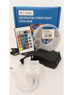 Ledme LM2404 - Ruban LED 12V RGB SMD5050 30LED/m 5m