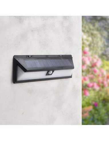 Applique murale LED solaire Natur avec détecteur 4500K - Ledme BRLM6435