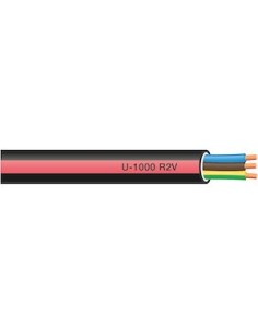 Câble U-1000 R2V 3G1,5 mm² – Pack de 10 mètres