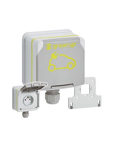 Legrand - 090471 - Prise saillie Green'up Access véhicule électrique Modes 1/2 IP66 IK08 16A 230V