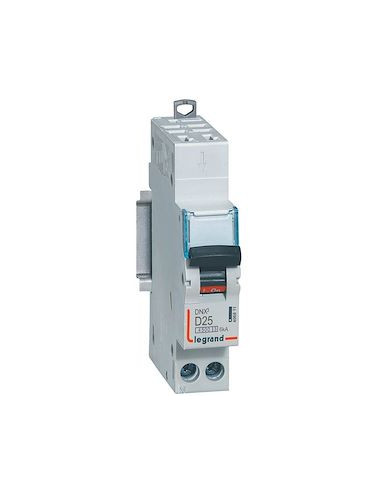 Legrand - 406811 - DNX3 1P+NG D25 4.5/6KA AUTO