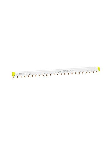 SCHNEIDER - R9PXH424 - Resi9 Peigne d'alimentation électrique horizontal tétrapolaire 24 modules