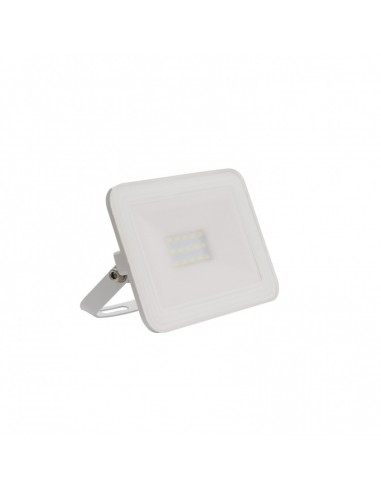 BRICOELECT - C08189- Projecteur LED Slim 10W 3000-3500K Crystal 120lm/W IP65 10W Blanc