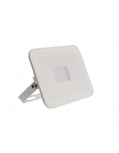 BRICOELECT - C8196 -Projecteur LED Slim 20W 4000K-4500KCrystal 120lm/W IP65 Blanc
