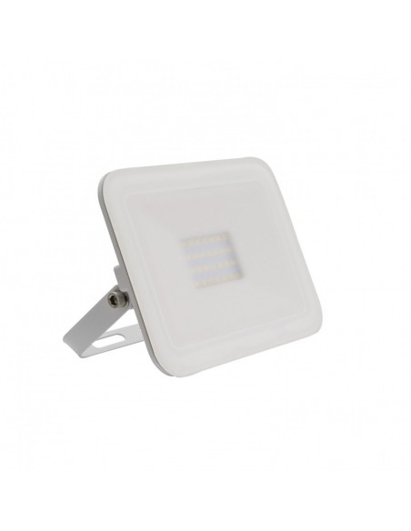 BRICOELECT - C8196 -Projecteur LED Slim 20W 4000K-4500KCrystal 120lm/W IP65 Blanc