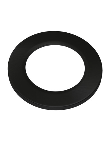 BRICOELECT - BRLM4284 - lot de 3 collerette pour spot encastrable noir