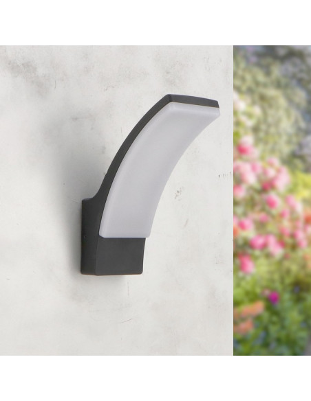 Brico Elect - GA6170 - Applique exterieur Led Murale Winnie noir 12W