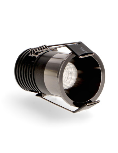 Spot Encastré LED Deep 5W CCT Noir Chromé - Ledme BRLM4311
