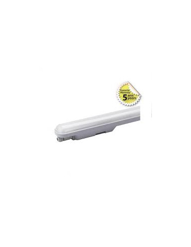Miidex - 75872 - Boitier Etanche LED Intégrées Traversant 48W 4000K IP65 1500mm GARANTIE 5 ANS