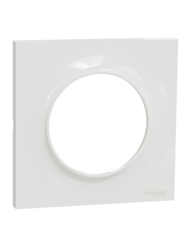 SCHNEIDER -  S520702B1 - Odace - Styl - plaque - pierre (Pantone 429C) - 1 poste - H85mm - L85mm - P10mm - IK04 - IP21 D.