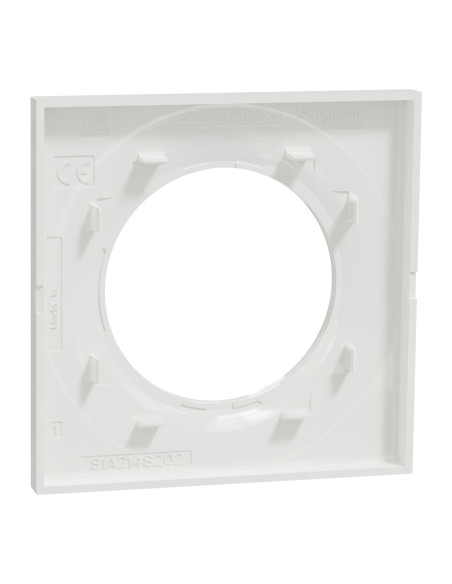 SCHNEIDER -  S520702B1 - Odace - Styl - plaque - pierre (Pantone 429C) - 1 poste - H85mm - L85mm - P10mm - IK04 - IP21 D.