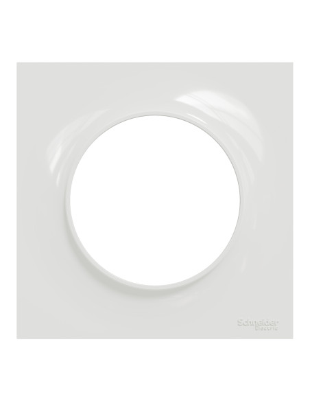 SCHNEIDER -  S520702B1 - Odace - Styl - plaque - pierre (Pantone 429C) - 1 poste - H85mm - L85mm - P10mm - IK04 - IP21 D.
