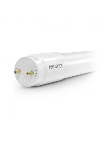 MIIDEX - 76000 -Tube LED T8 24W 4000K 1500mm P/N même côté
