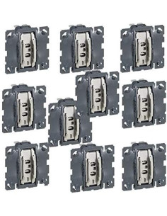 Legrand - CL10067001 -  Boîte de 10 Mécanismes Interrupteur ou Va et Vient - 067001 6A