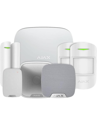 AJAX - AJ-Kit3Plus - Ajax Systems Kit 3 Plus Keypad Motion Protect Clavier WiFi PD 23339