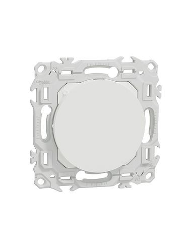 Obturateur Odace blanc craie Schneider S920666