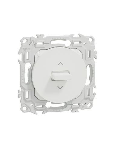Inter volet roulant 3 positions Odace blanc craie Schneider S920208