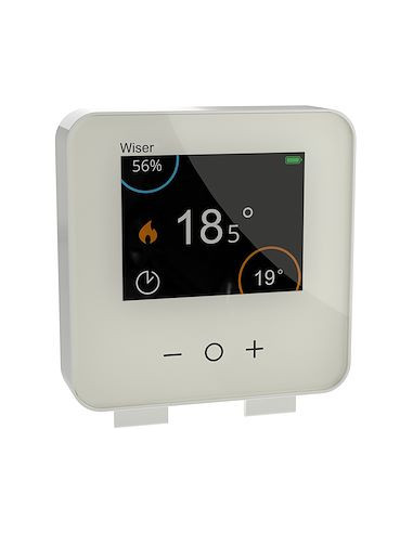 Schneider - CCTFR6400 - Wiser - thermostat d'ambiance connecté liaison zigbee 2,4GHz