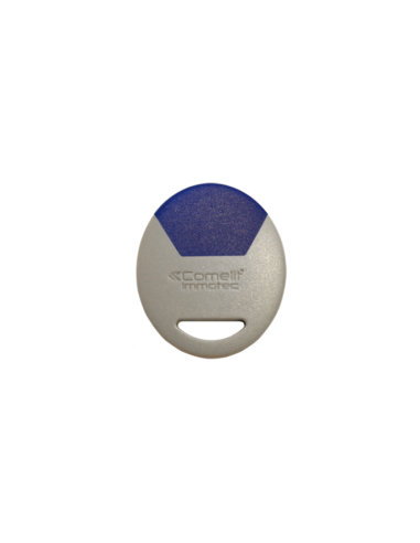 COMELIT - CLE/B - BADGE ÉLECTRONIQUE DE PROXIMITÉ DE COULEUR BLEU