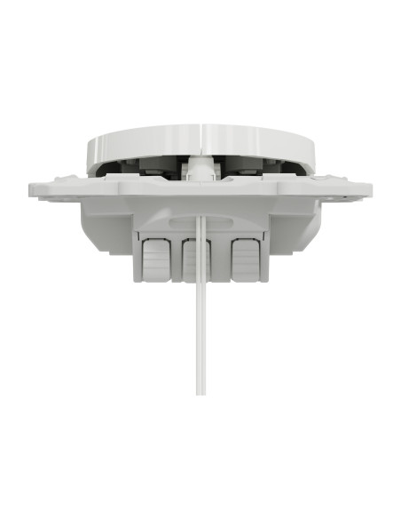 SCHNEIDER - S520273 - Odace, va-et-vient + va-et-vient lumineux Blanc, 10 A, à vis, LED orange 1,5 mA